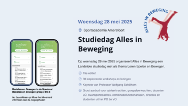 Alles in Beweging Studiedag
